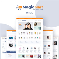 Magicmart - Electronics eCommerce HTML Template Screenshot 1