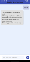 Lawyer advisor App Flutter UI  Screenshot 7