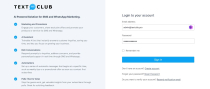 Text Club - Marketing with AI SMS and WhatsApp Screenshot 2