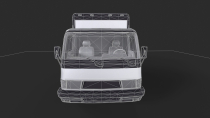 Truck Vehicle Gameready 3D model Screenshot 4