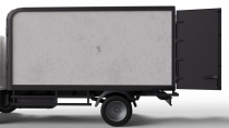 Truck Vehicle Gameready 3D model Screenshot 11
